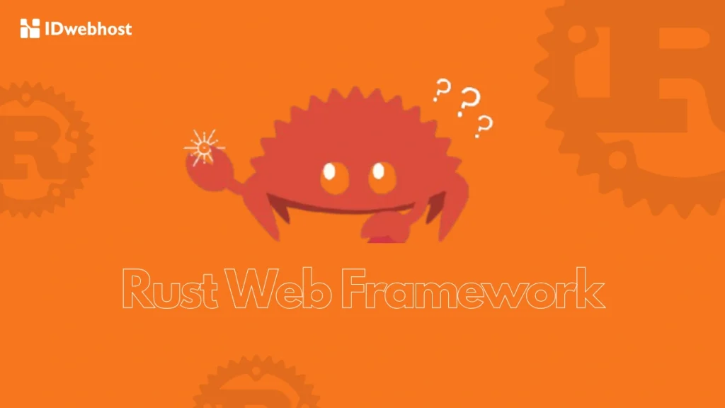 rust framework web untuk backend