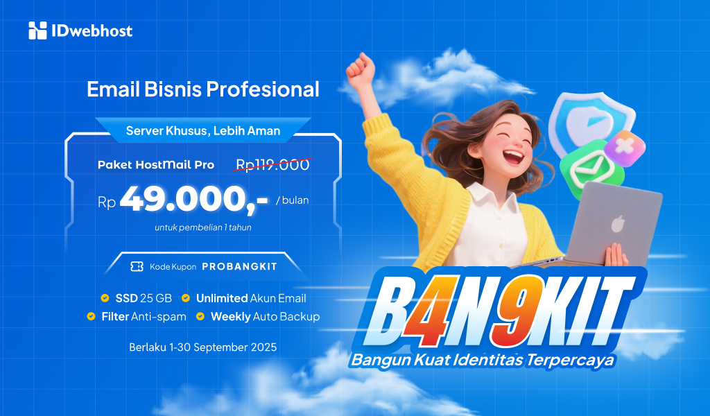 Saatnya Bisnis Naik Level dengan Email Hosting Profesional