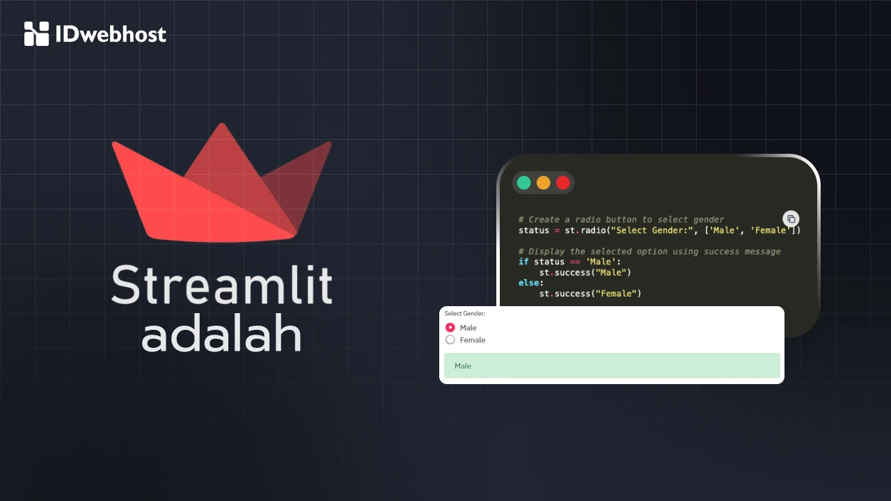 Streamlit Python: Arsitektur, Fitur, dan Contoh Aplikasinya!