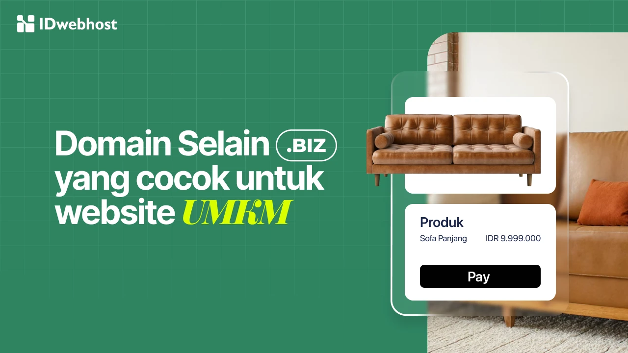 UMKM Wajib Tahu! 5 Domain Keren Selain .BIZ Buat Website-mu