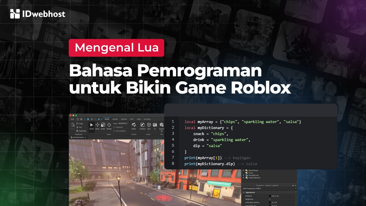 Mengenal Lua, Bahasa Pemrograman Favorit Developer Roblox