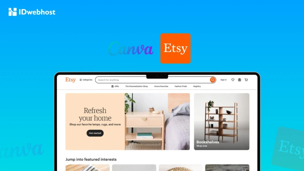 Jual Desain Canva di Etsy