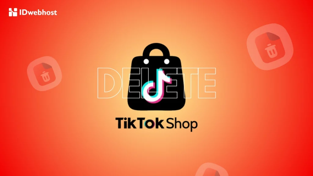 cara hapus akun tiktok shop