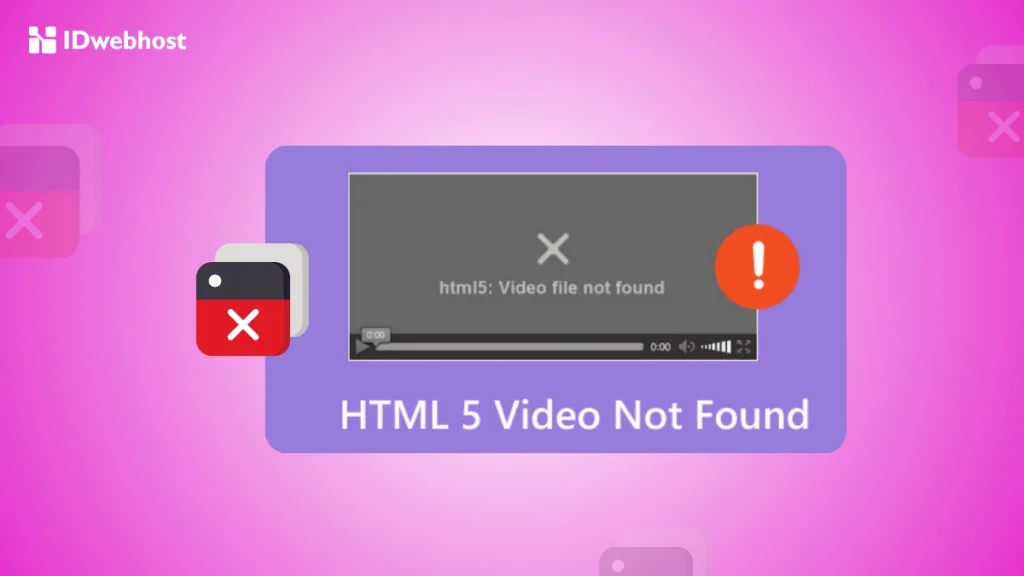 HTML5 Video Not Found