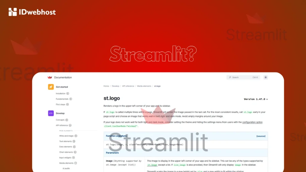 streamlit python