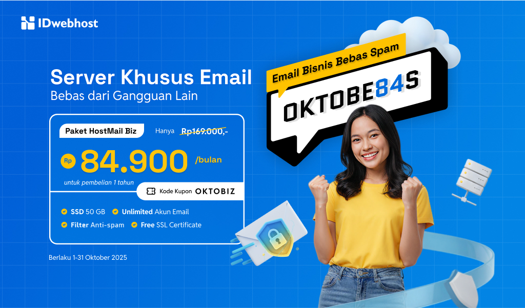 Email Bisnis Bebas Spam, Profesional, dan Aman untuk Bisnis