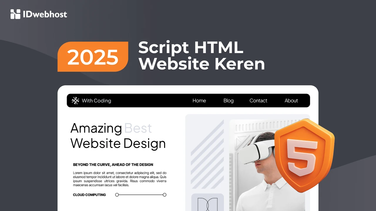 Script HTML Website Keren 2025: Tren dan Contoh Terbaru!