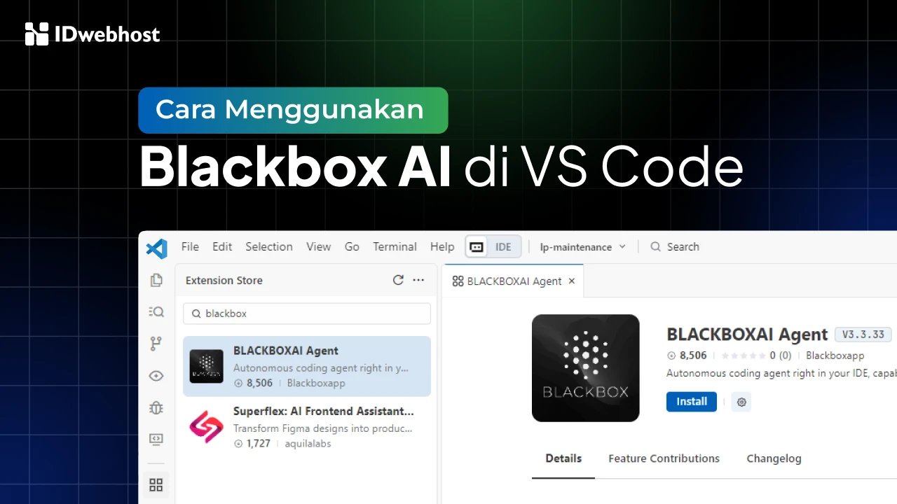 Cara Menggunakan Blackbox AI di VS Code Biar Coding Ngebut!