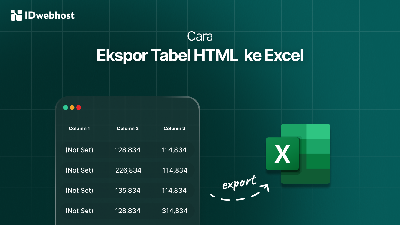 3 Cara Ekspor Tabel HTML ke Excel Plus Alasan Pentingnya