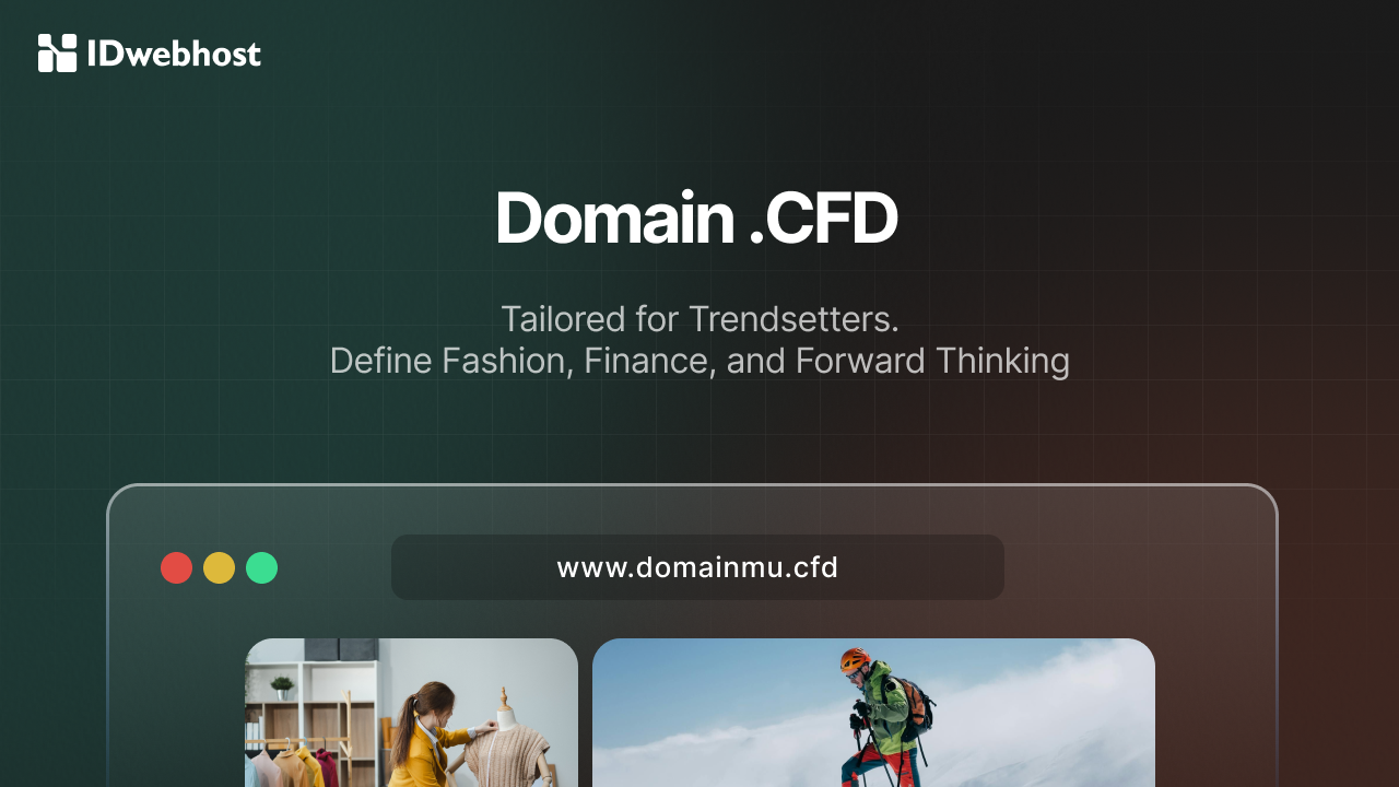 Domain .CFD: Apa Itu dan Kenapa Diincar Bisnis Kreatif?