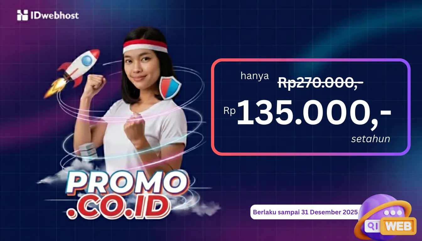 Diskon Domain .CO.ID, Bisnis Lebih Profesional & Terpercaya