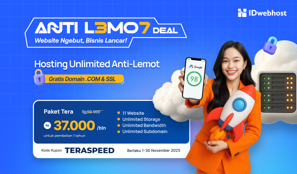 Website Ngebut, Bisnis Lancar! Pakai Hosting Murah Anti-Lemot