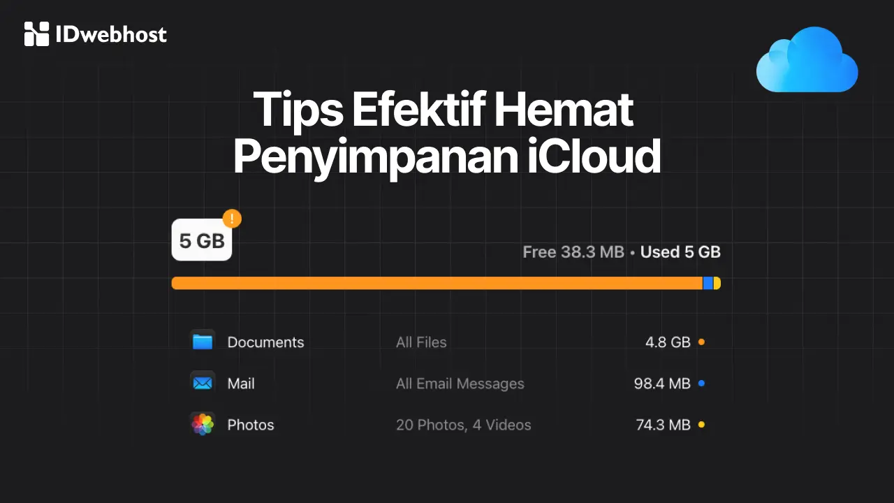 Penyimpanan iCloud Penuh? Begini Cara Hemat Kelola Ruangnya