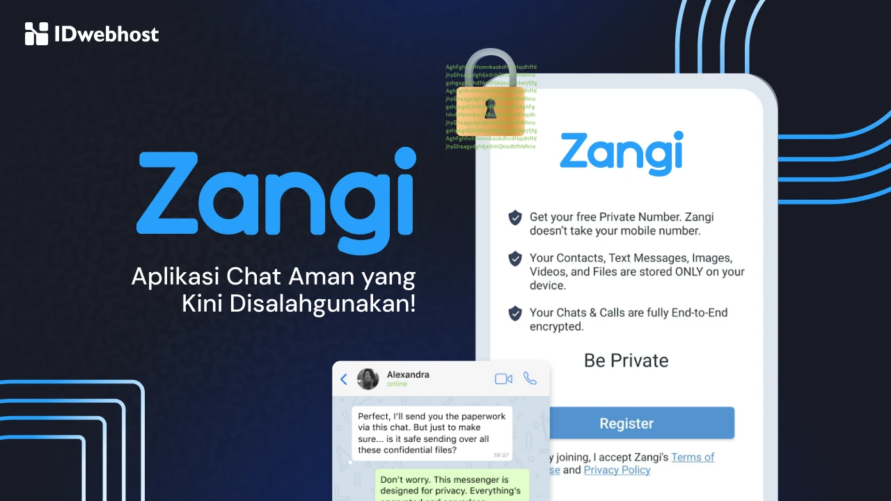 Apa Itu Zangi? Aplikasi Chat Aman yang Kini Disalahgunakan!