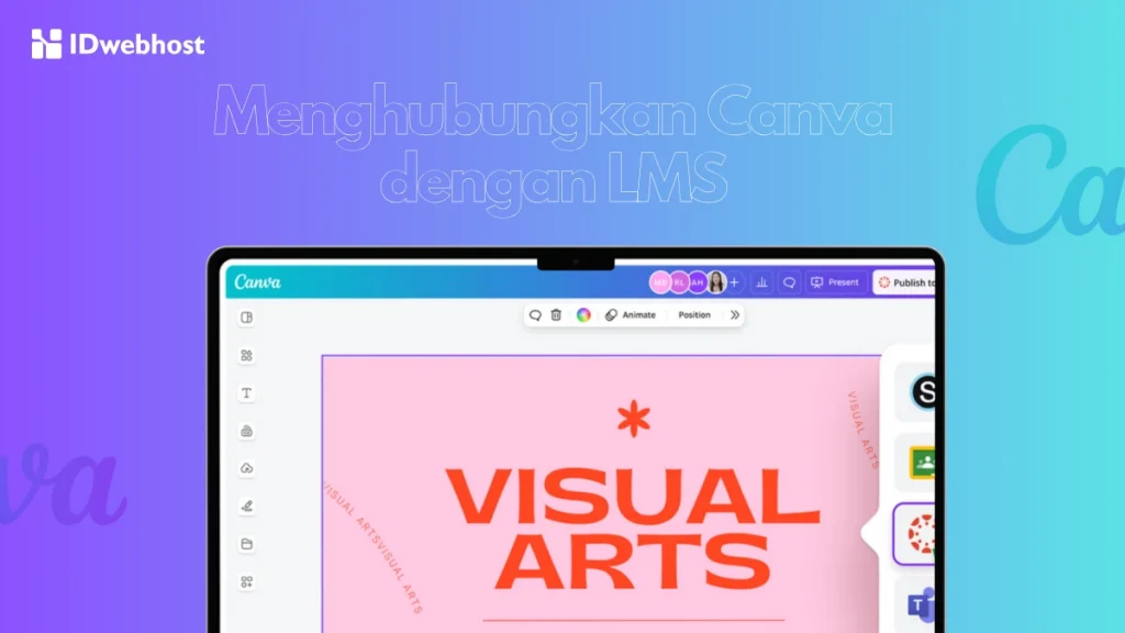 Integrasi Canva dengan LMS