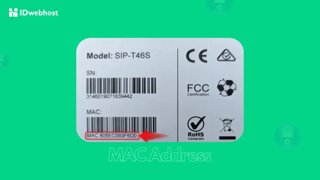 cara menemukan MAC Address