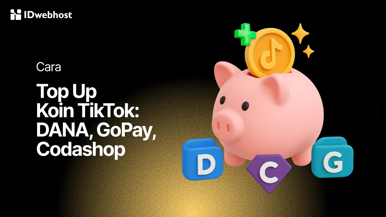 Cara Top Up Koin TikTok via DANA, GoPay dan Codashop