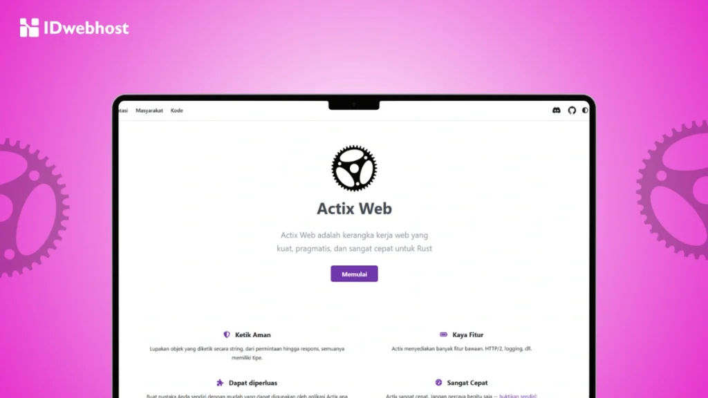 Apa Itu Actix Web