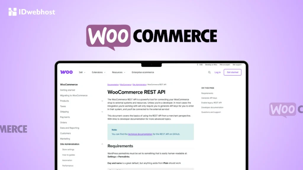 REST API WooCommerce