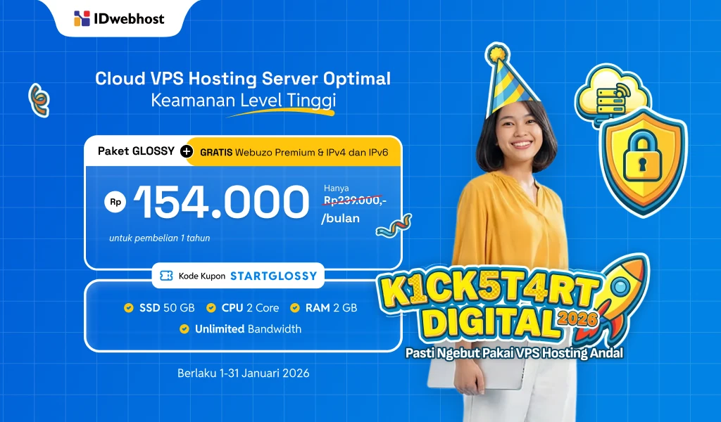 Promo Kickstart Digital 2026: Cloud VPS Cepat & Aman