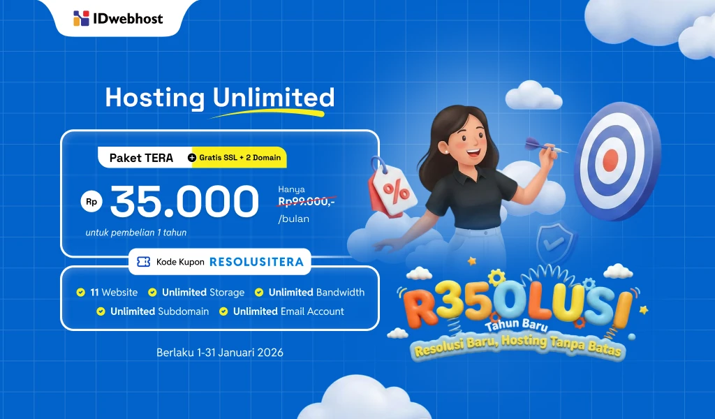 Resolusi Tahun Baru: Hosting Unlimited Performa Maksimal