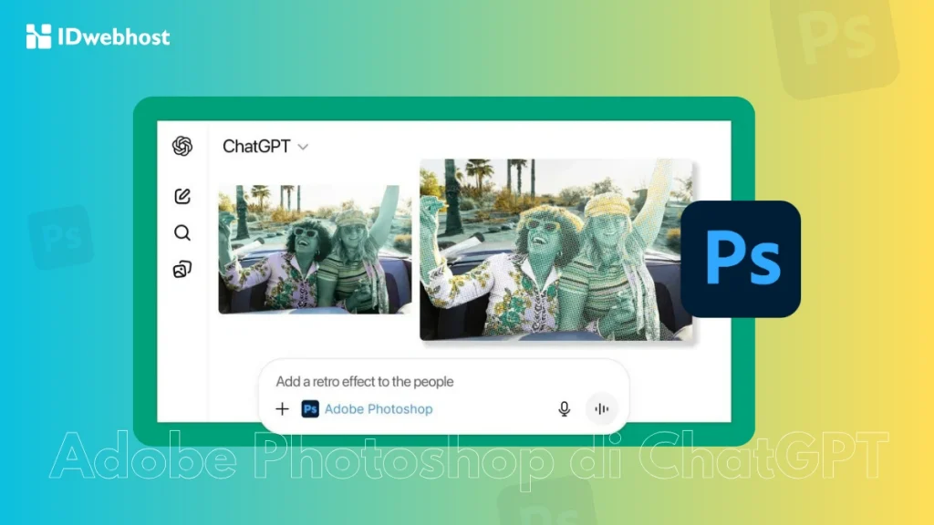 Edit Foto Adobe Photoshop via ChatGPT