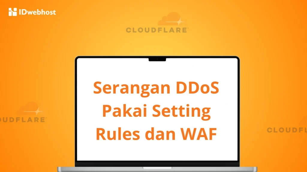 blokir DDoS dengan Cloudflare WAF