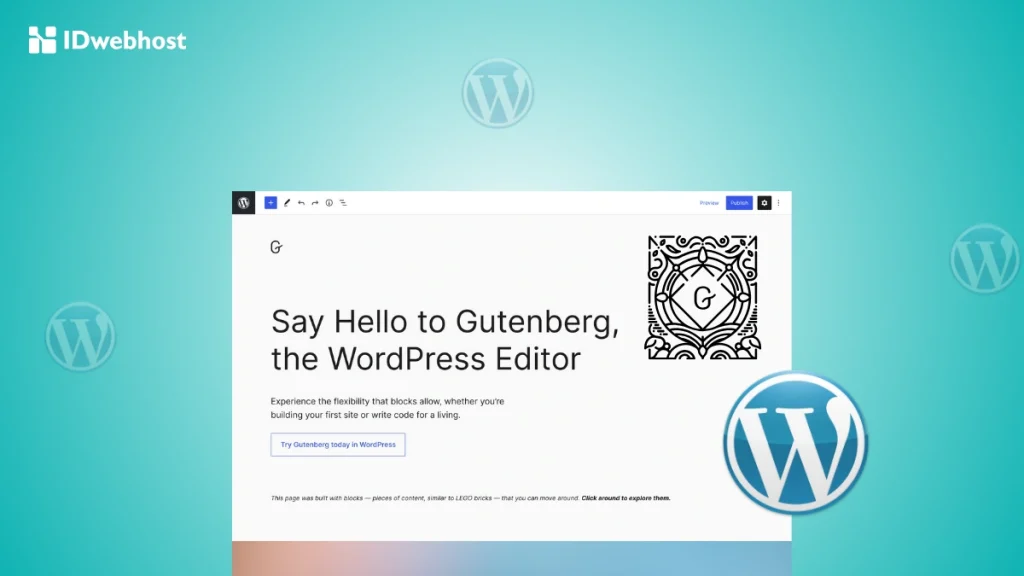 menggabungkan shortcode dan gutenberg