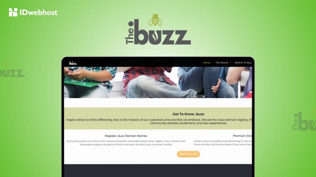 cara beli domain .buzz