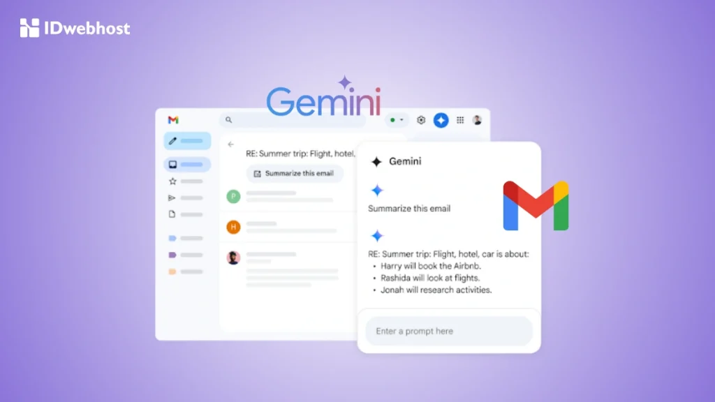 fungsi Gemini di Gmail