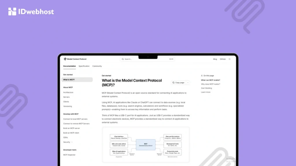 Model Context Protocol (MCP) adalah