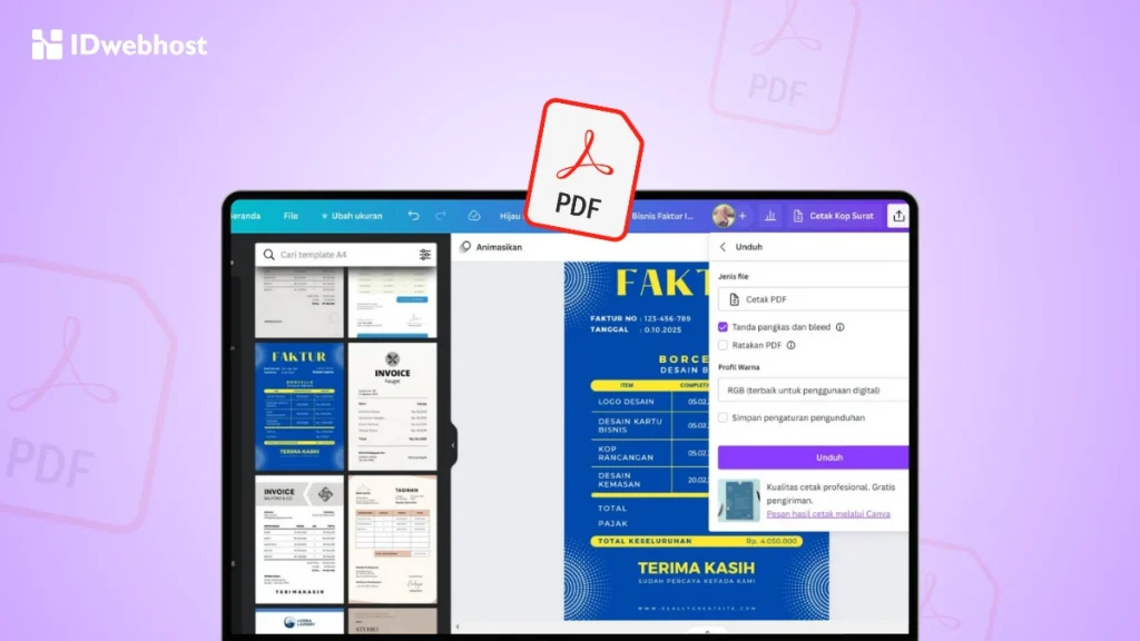 edit pdf di canva