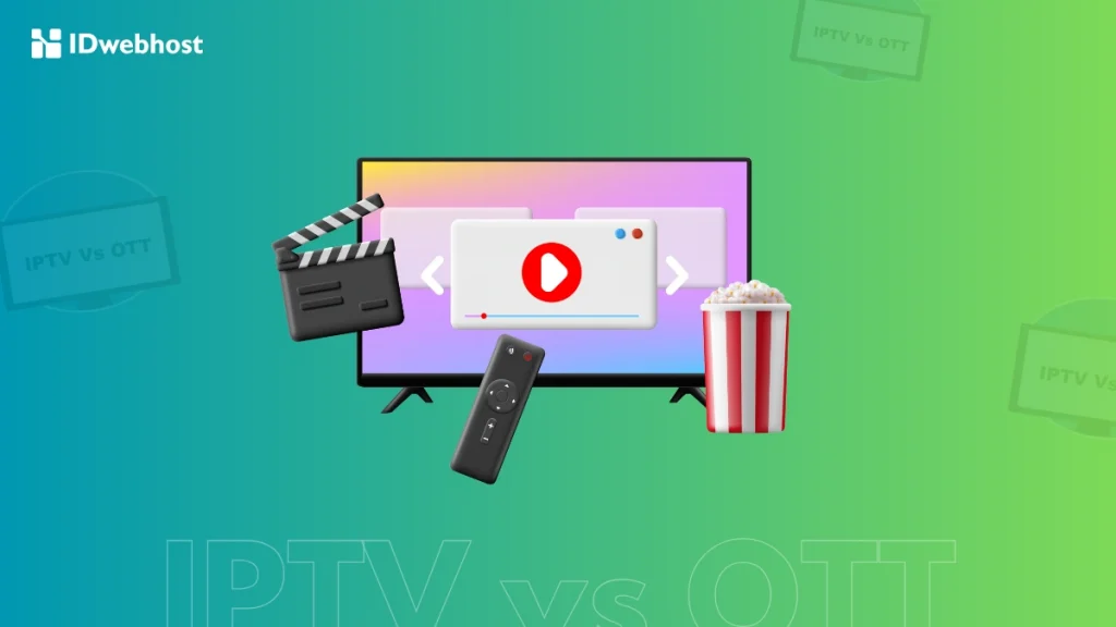Bingung memilih IPTV vs OTT? Kenali perbedaan, cara kerja, kelebihan, kekurangan, dan tips memilih layanan TV streaming yang sesuai kebutuhan bisnis.