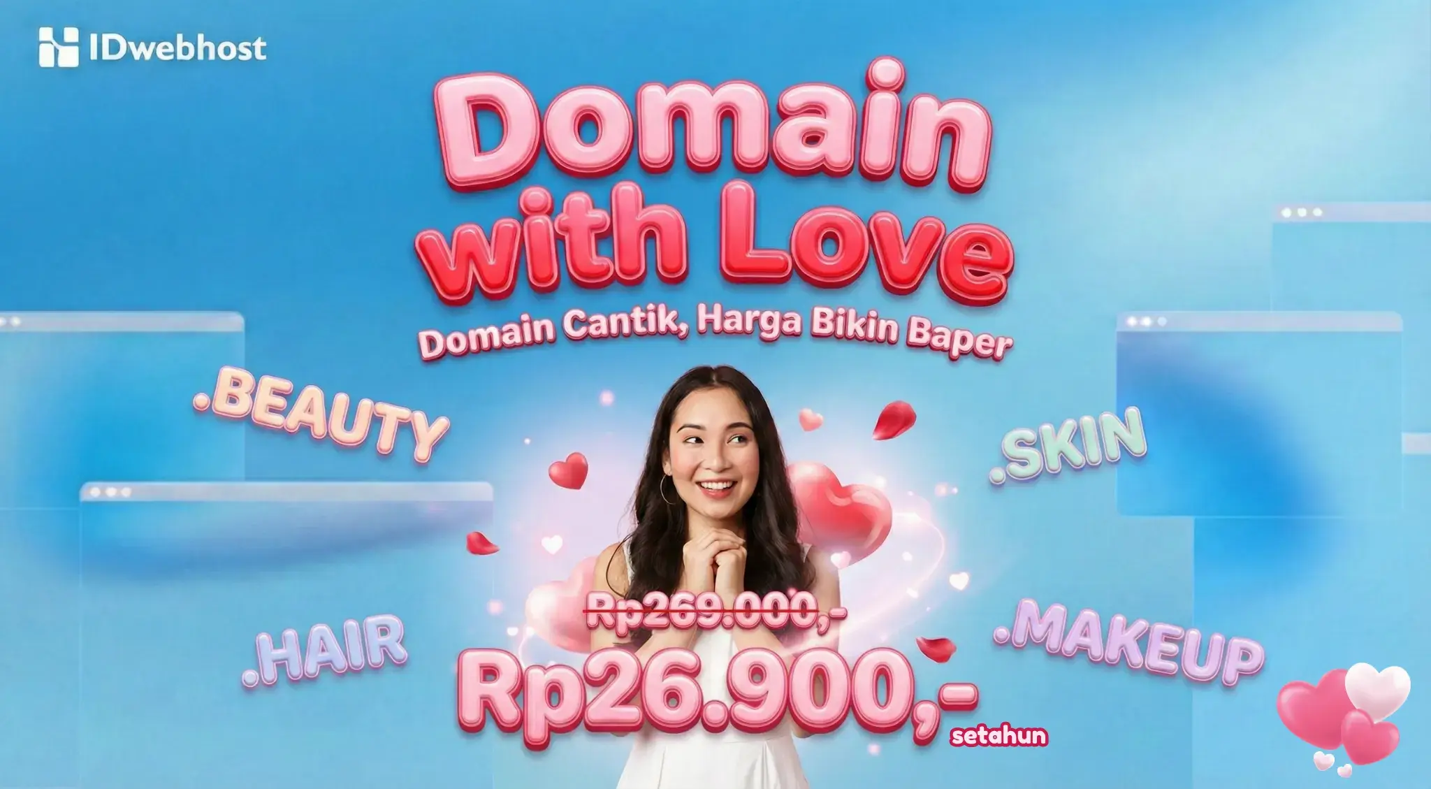 Domain with Love: Domain Cantik, Harga Bikin Baper