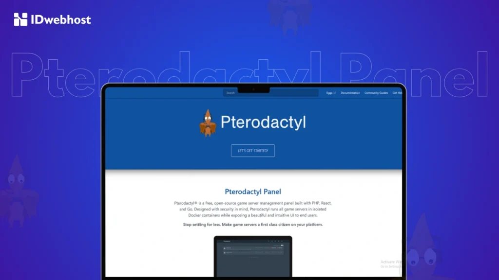 Pterodactyl Panel adalah