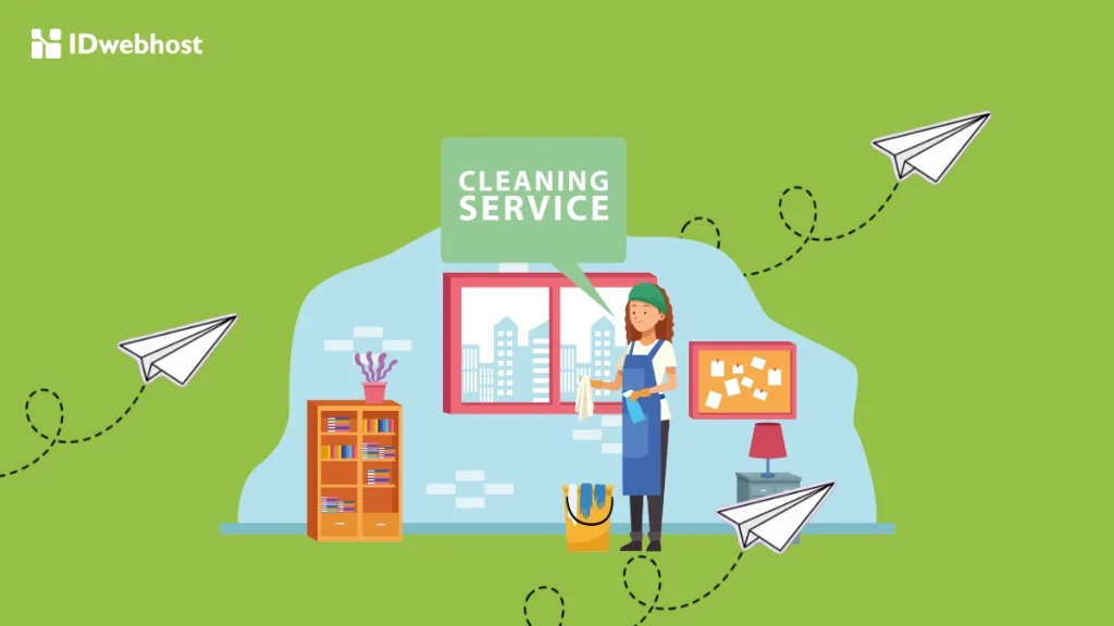 bisnis cleaning service modal domain .ID