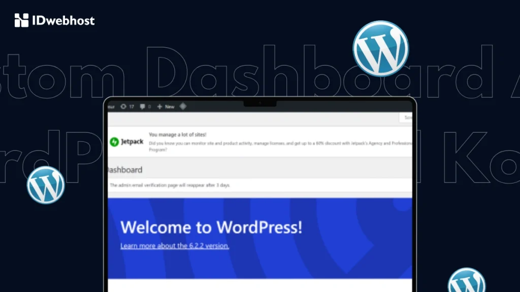 ubah tampilan admin WP