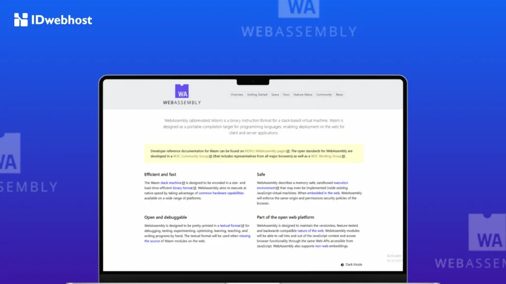 bahasa pemrograman webassembly