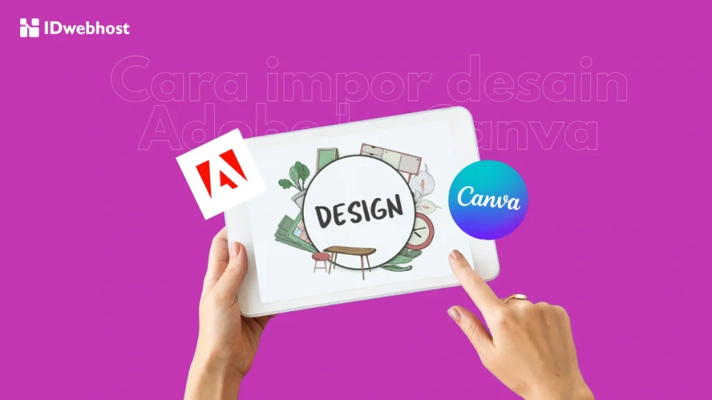 cara impor desain Adobe ke Canva