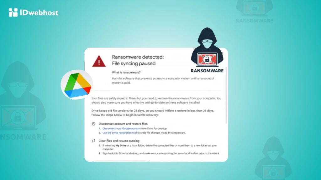 Cara AI Google Drive deteksi ransomware