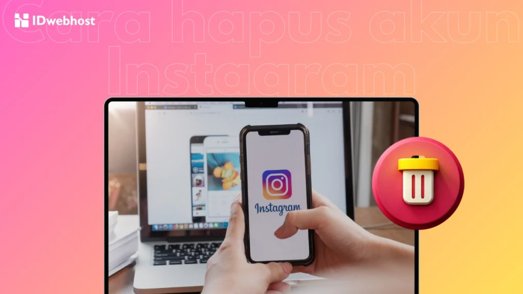 cara hapus akun instagram