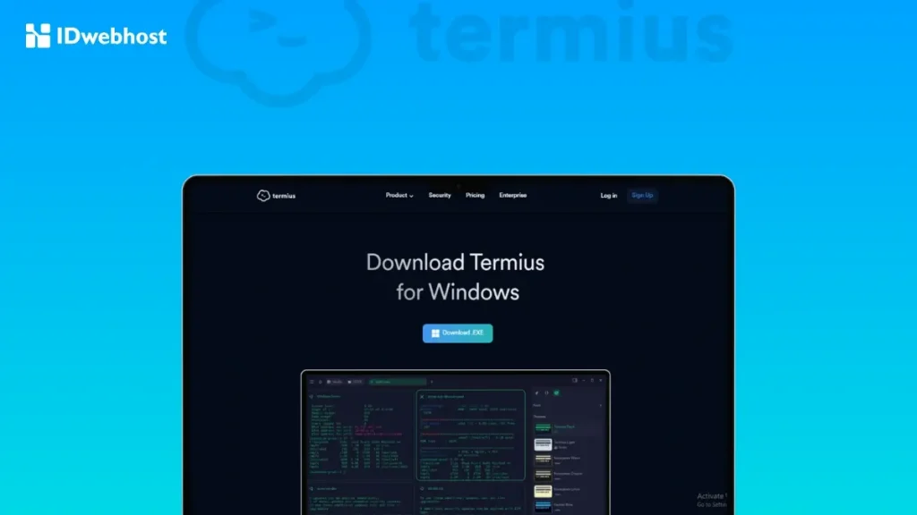 cara download Termius