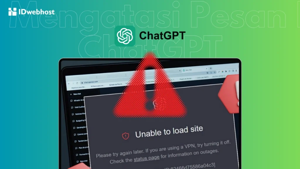 ChatGPT ‘Unable to Load Conversation’