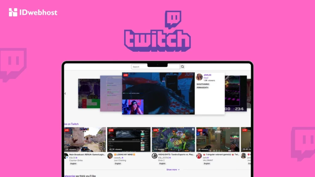 cara bangun brand lewat streaming di Twitch
