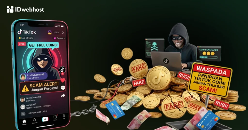 ciri-ciri scam tiktok coins
