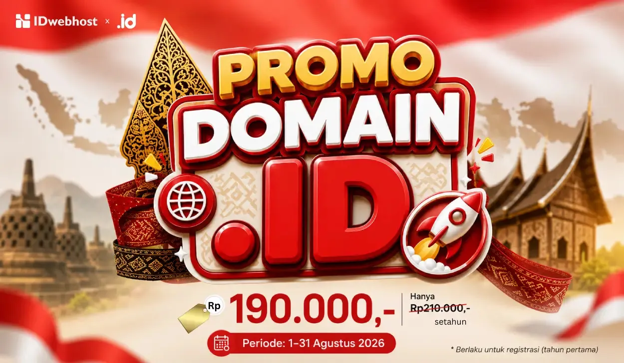 Naik Kelas dengan Domain .ID, Dapatkan Promo Disini!