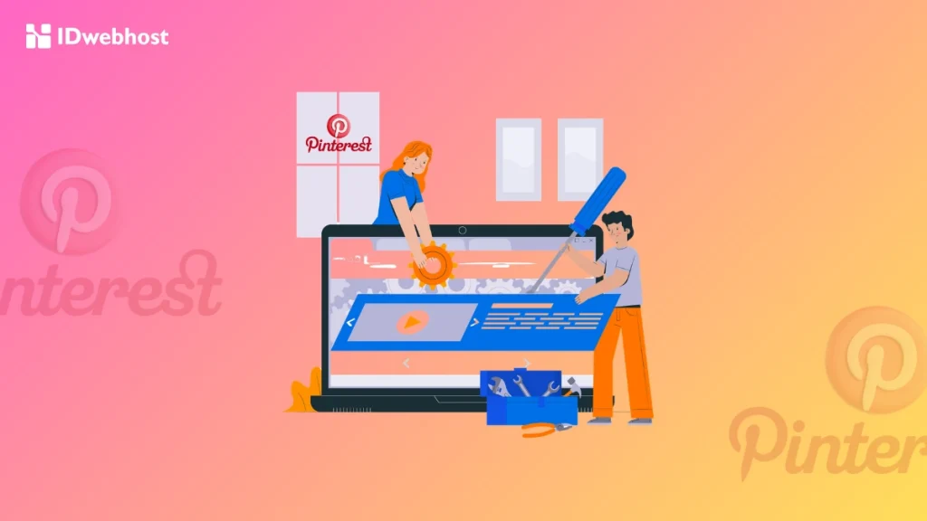 cara klaim website di pinterest
