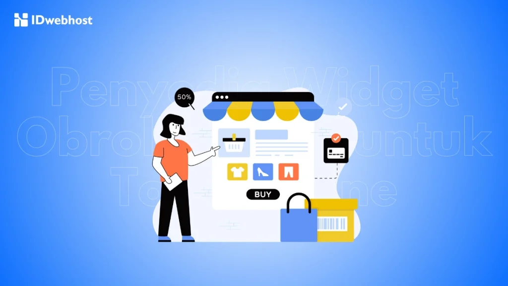 penyedia widget obrolan web untuk toko online