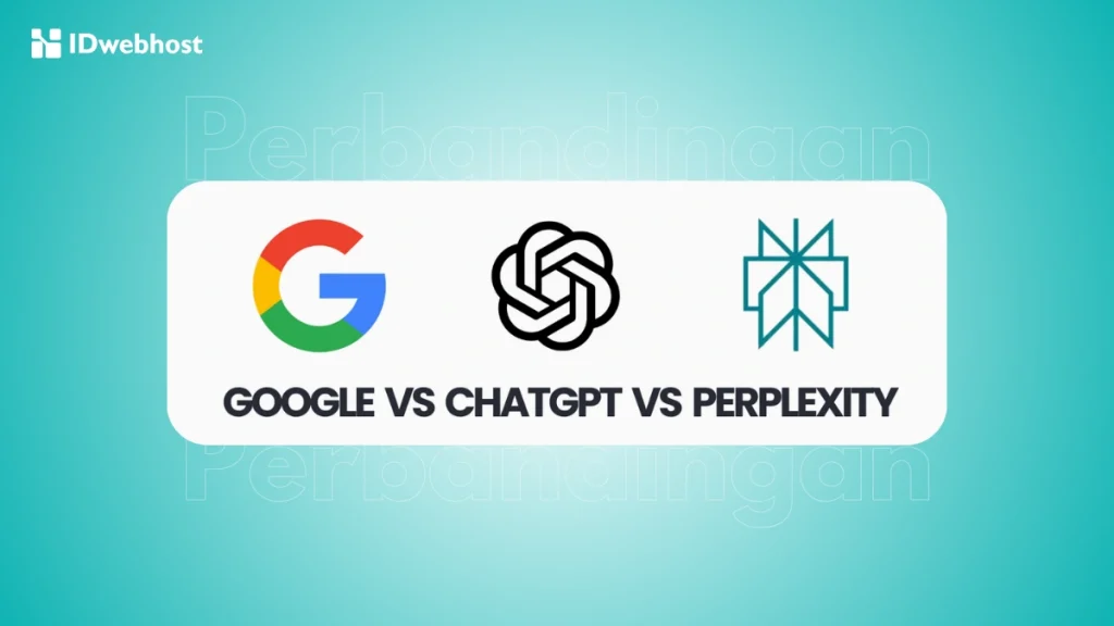 perbandingan search engine ChatGPT vs Perplexity vs Google