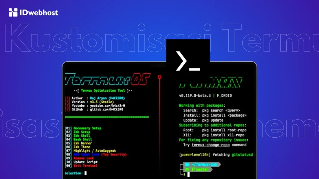 termux theme adalah